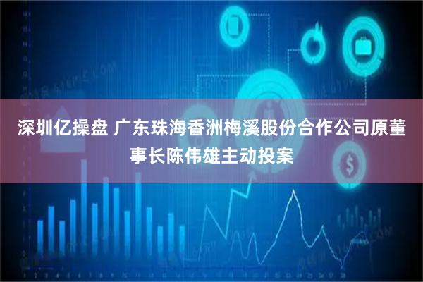 深圳亿操盘 广东珠海香洲梅溪股份合作公司原董事长陈伟雄主动投案
